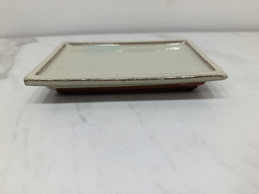 Cream Imported Drip Tray 15cm