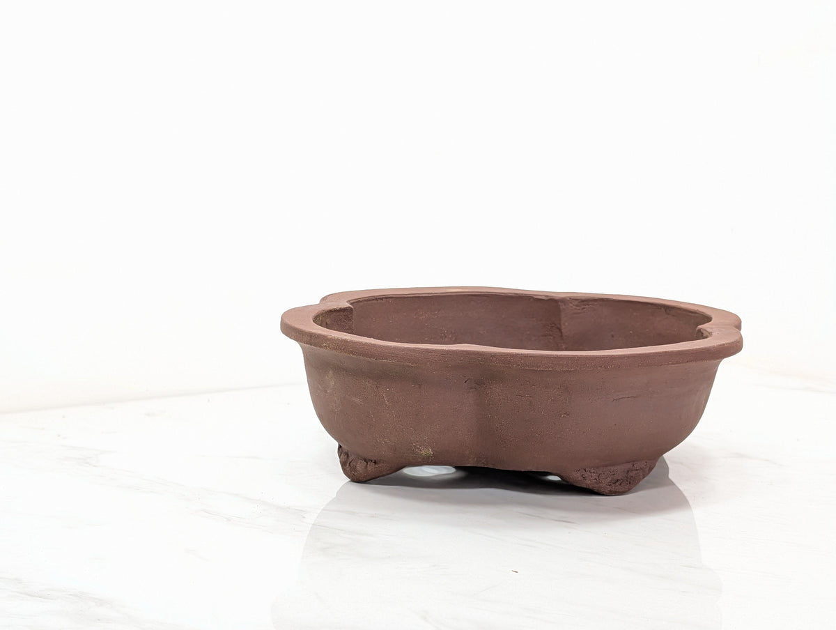 Unglazed LOTUS  Bonsai Pot - 26cm