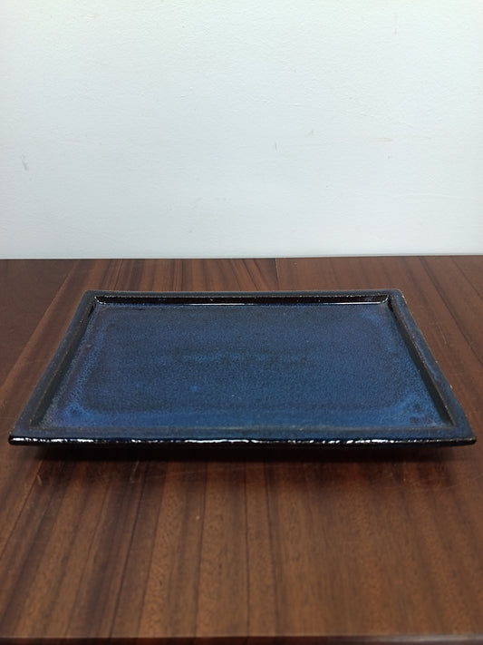 Dark Blue Imported Drip Tray 25cm