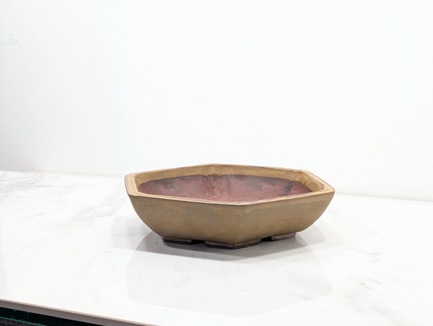Topaz - Hexagon Bonsai Dish 20cm