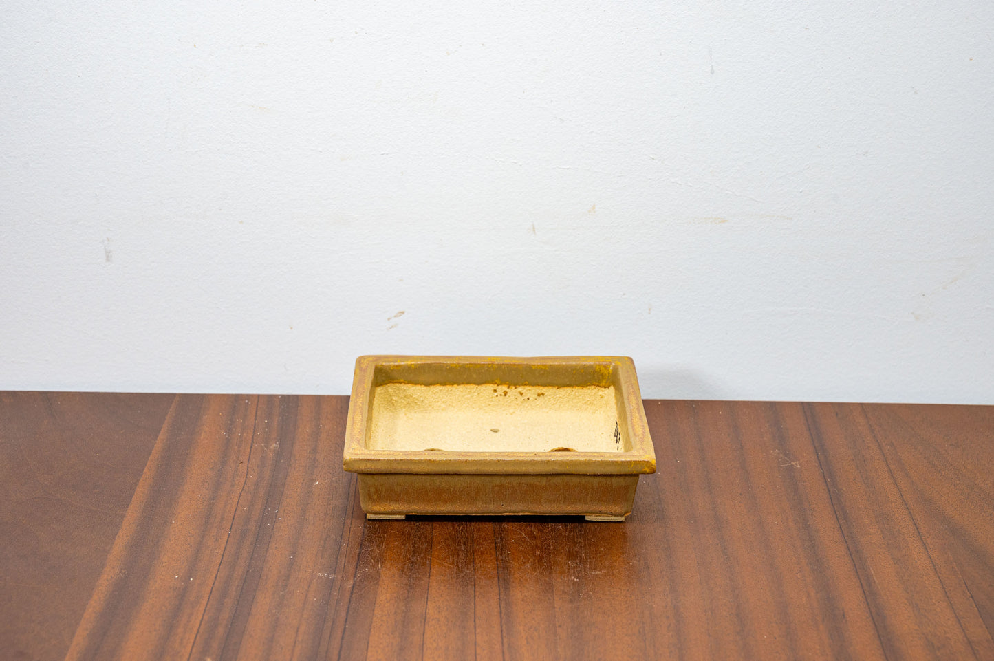 Venus Brown Rectangular Bonsai Pot 13cm