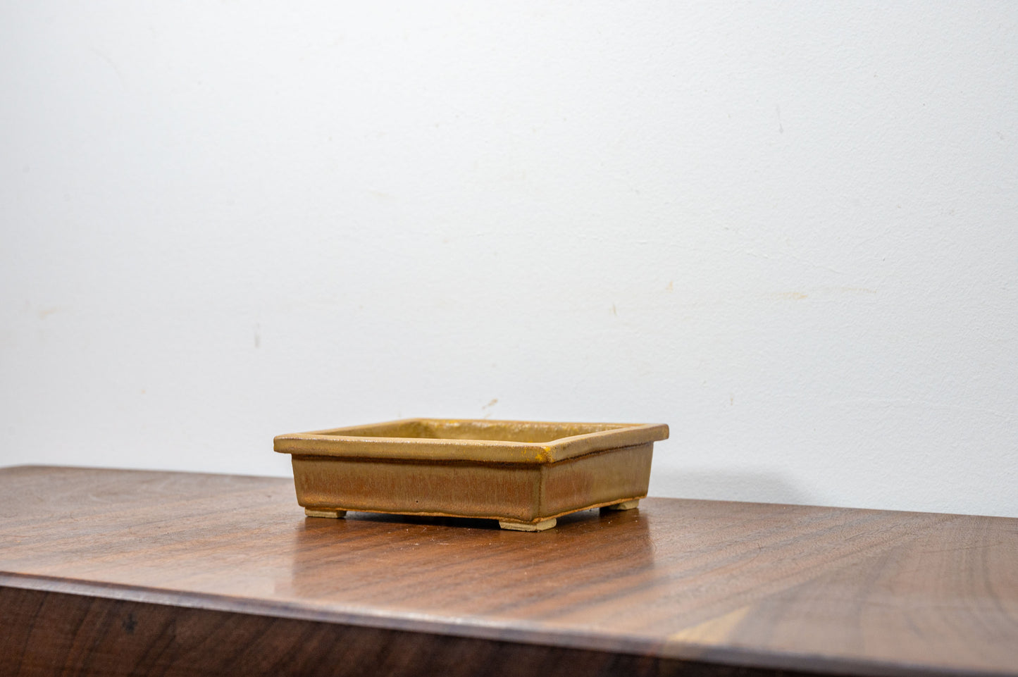 Venus Brown Rectangular Bonsai Pot 13cm