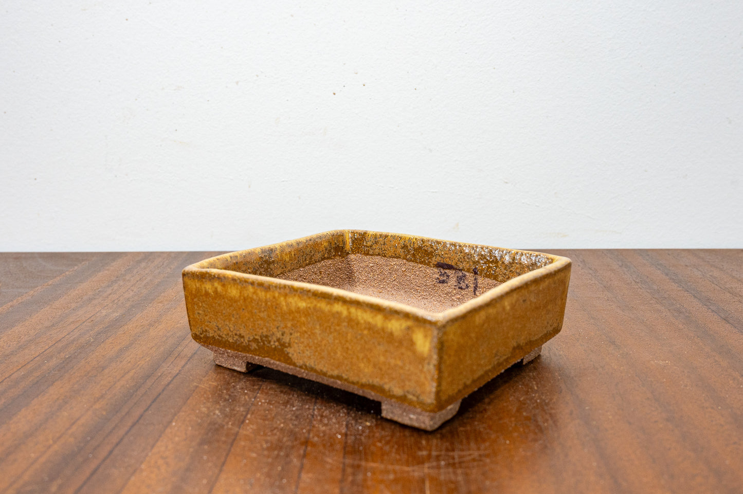 Topaz Rectangular DW Clay Bonsai Pot 10cm