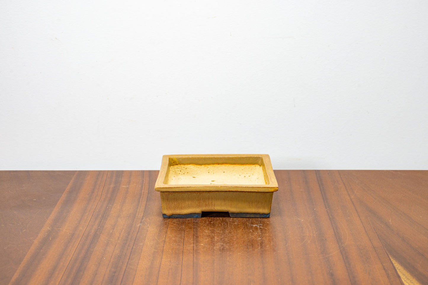 Venus Brown Rectangular Bonsai Pot 13cm